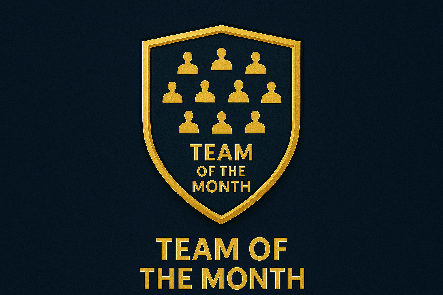 Team of the Month Awards – August