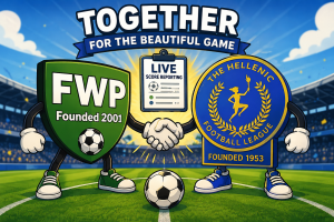 THE HELLENIC FOOTBALL LEAGUE AND FOOTBALL WEB PAGES JOIN FORCES TO DELIVER LIVE SCORE REPORTING REVOLUTION
